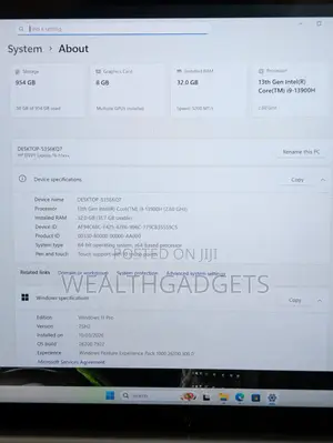 Laptop HP Envy 16 Gaming 16-h1023dx 32GB Intel Core i9 SSD 1T