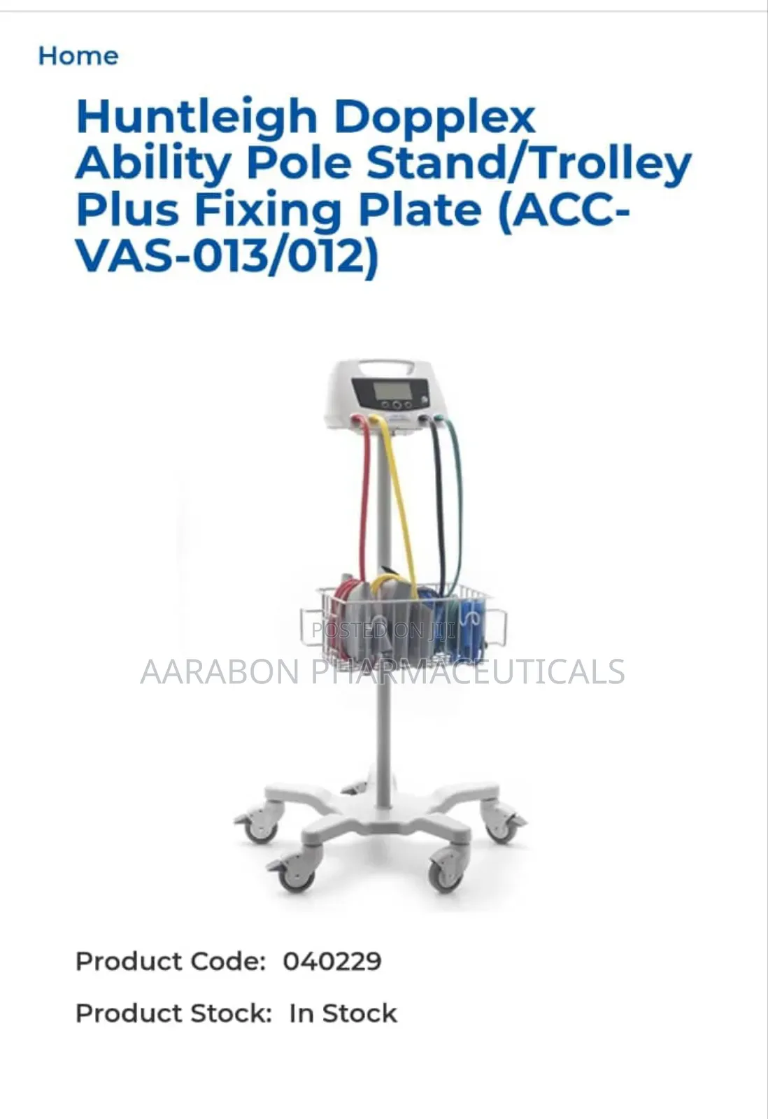 Huntleigh Ankle Brachial Index Calculator