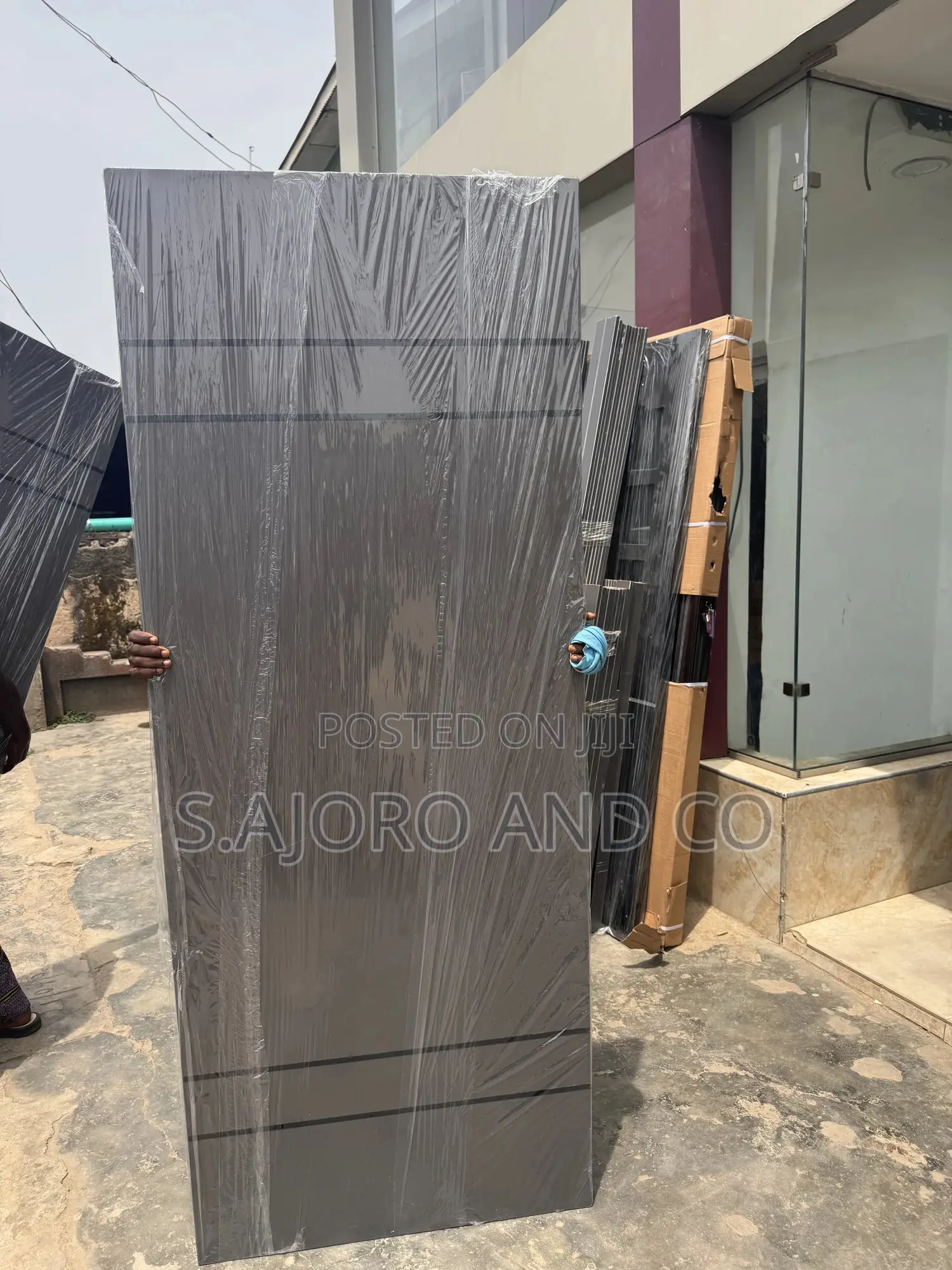 Standard HDF Wooden Doors With Frame; Complete Room Doors
