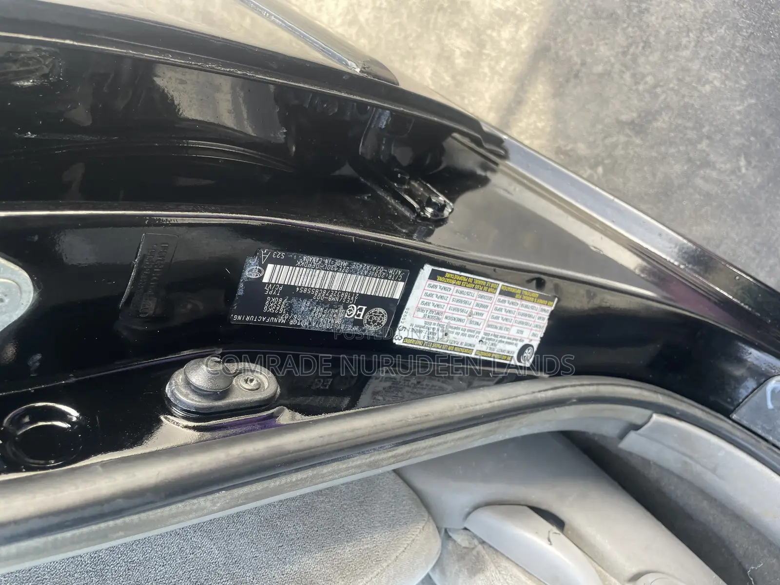 Toyota Corolla LE 2007 Black