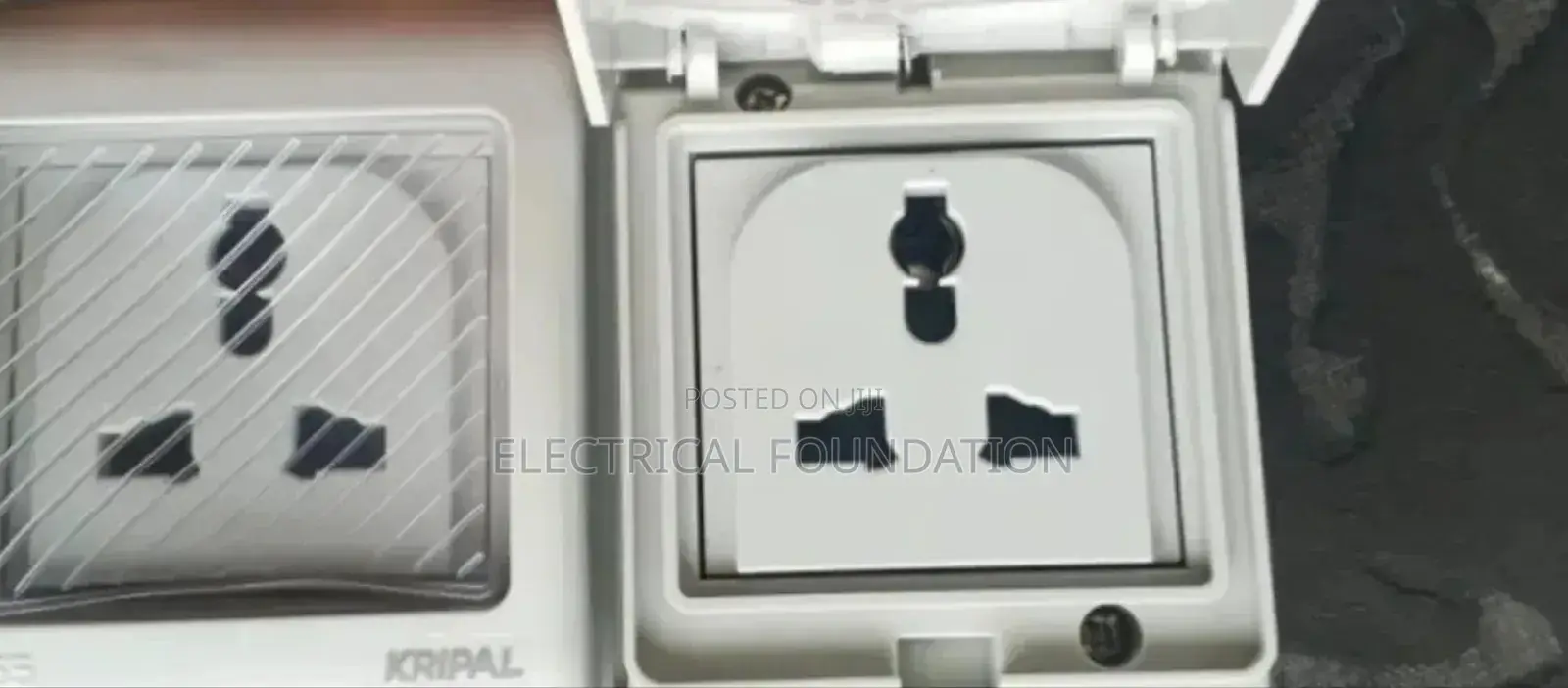 13amps Double Water Proof Socket