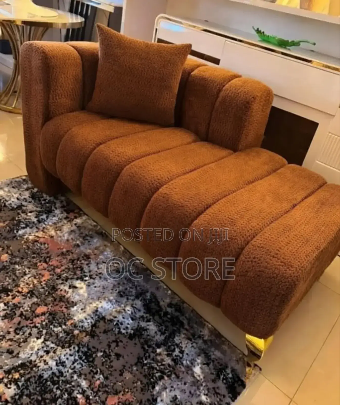 Deep Brown Sofa
