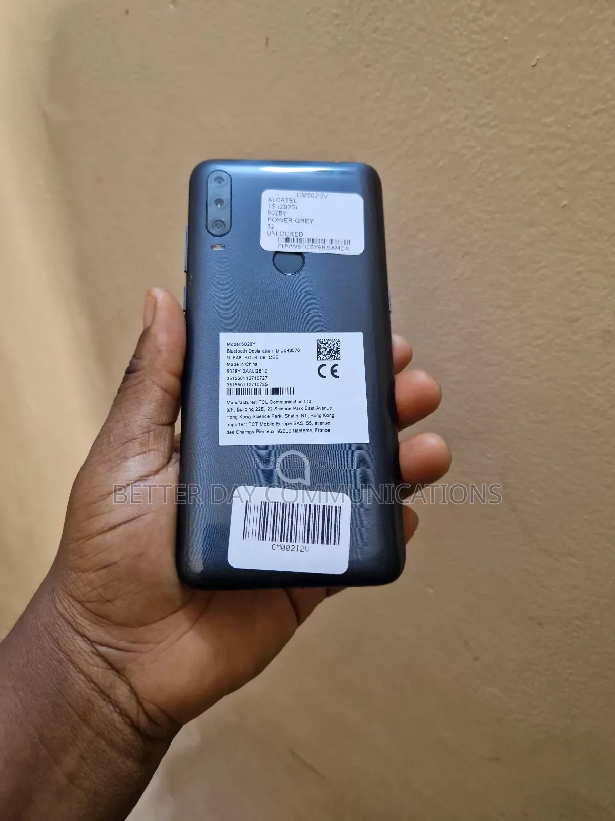 Alcatel 1S (2020) 32 GB Black