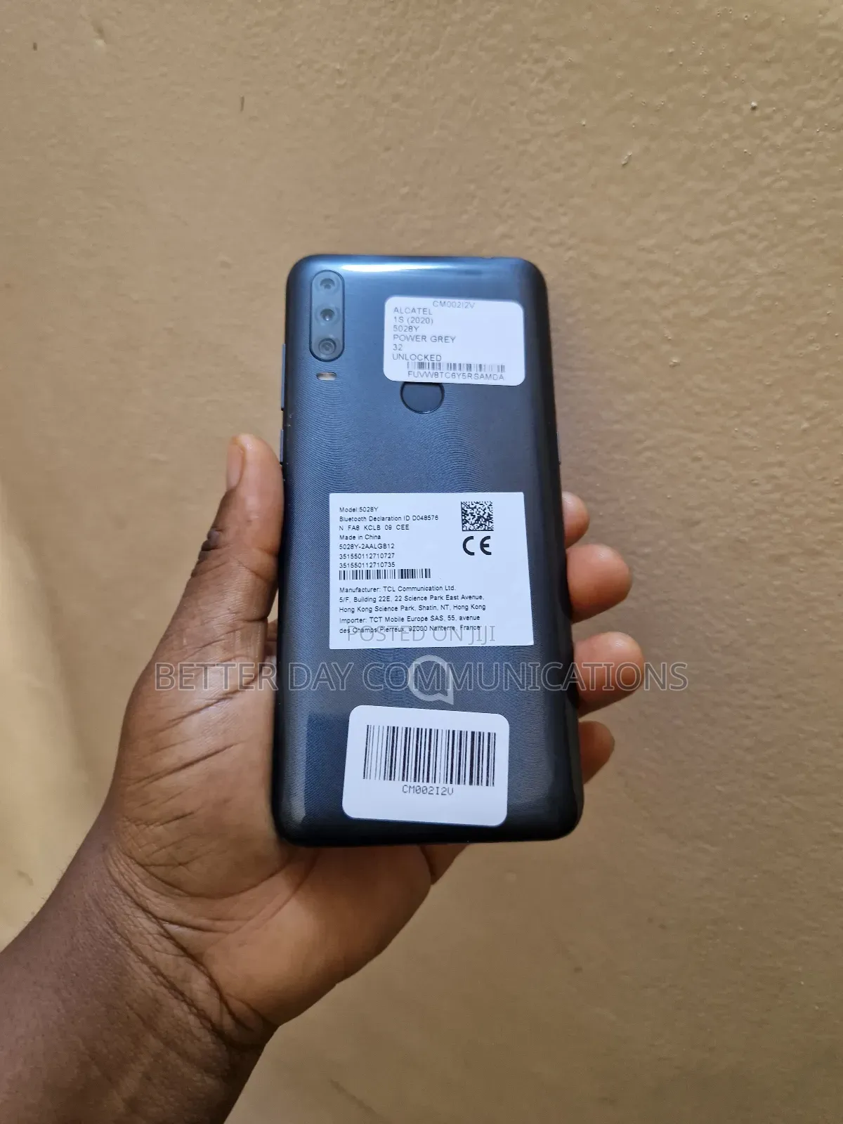 Alcatel 1S (2020) 32 GB Black