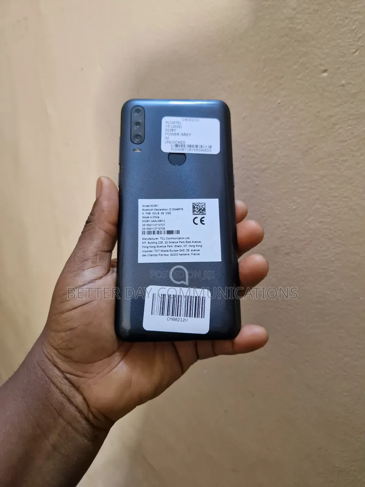 Alcatel 1S (2020) 32 GB Black