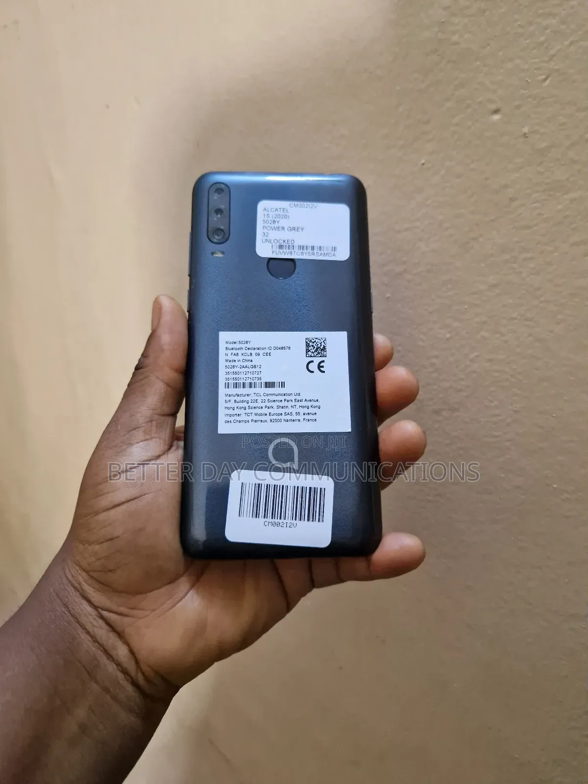 Alcatel 1S (2020) 32 GB Black