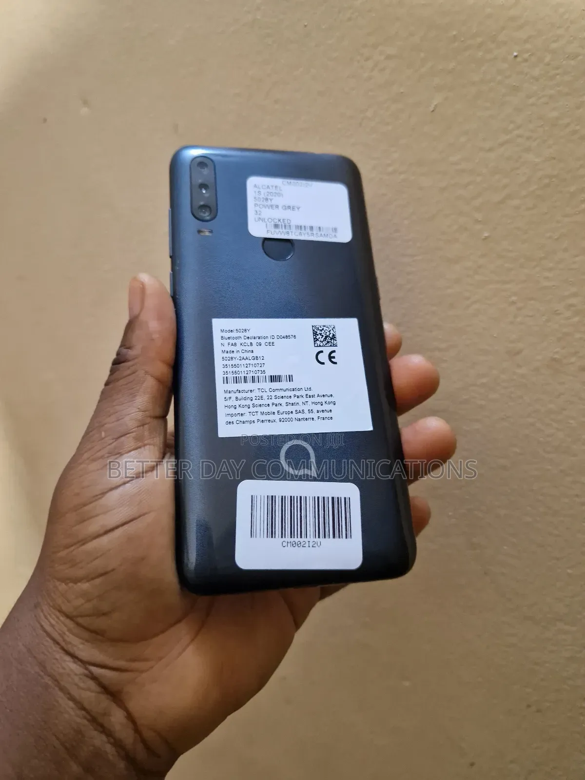 Alcatel 1S (2020) 32 GB Black