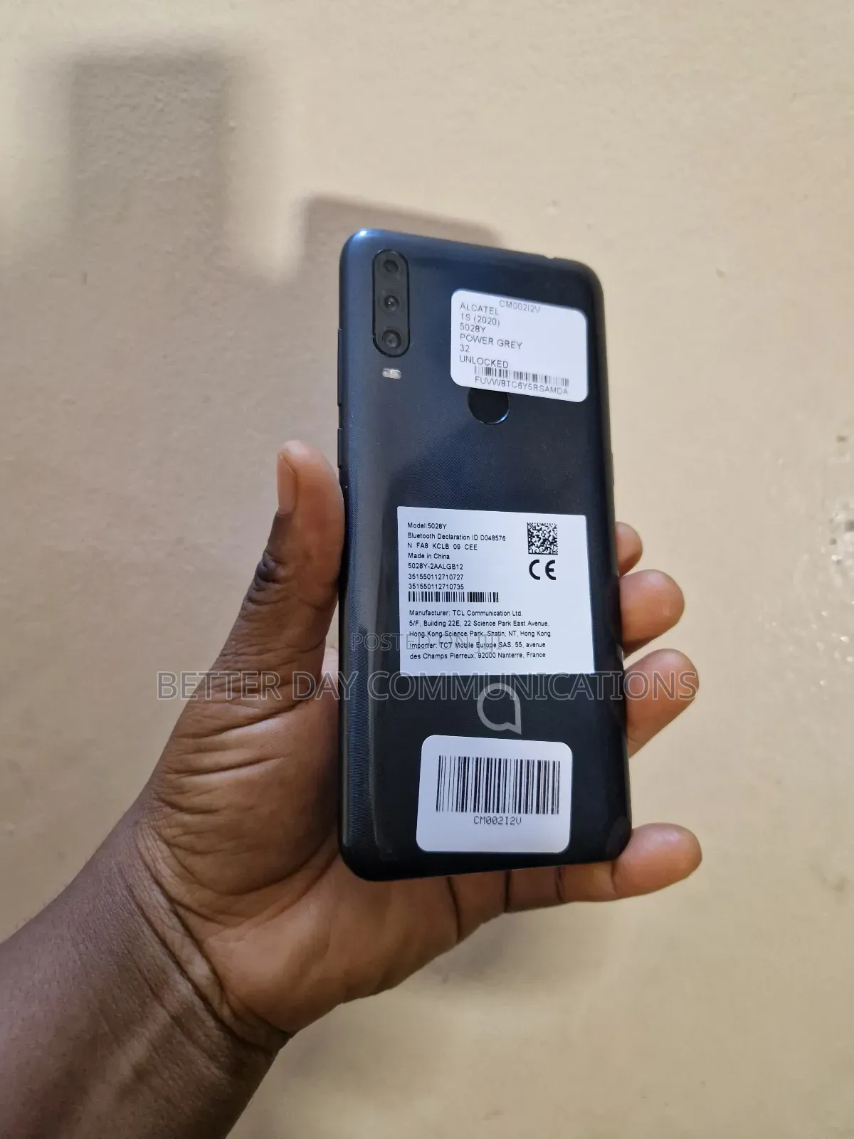 Alcatel 1S (2020) 32 GB Black