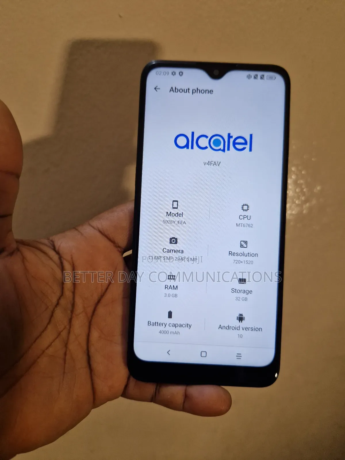 Alcatel 1S (2020) 32 GB Black