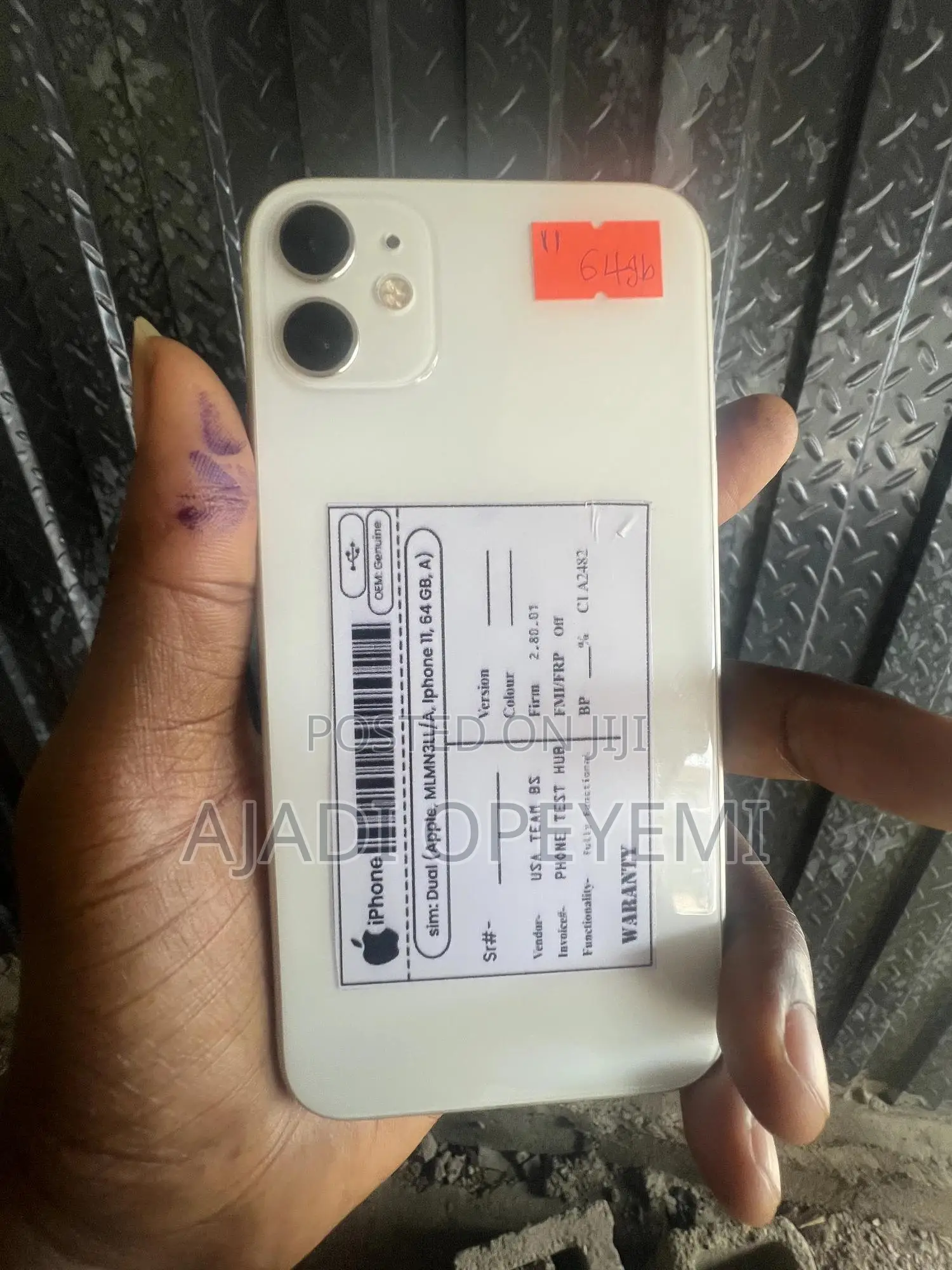 Apple iPhone 11 64 GB White
