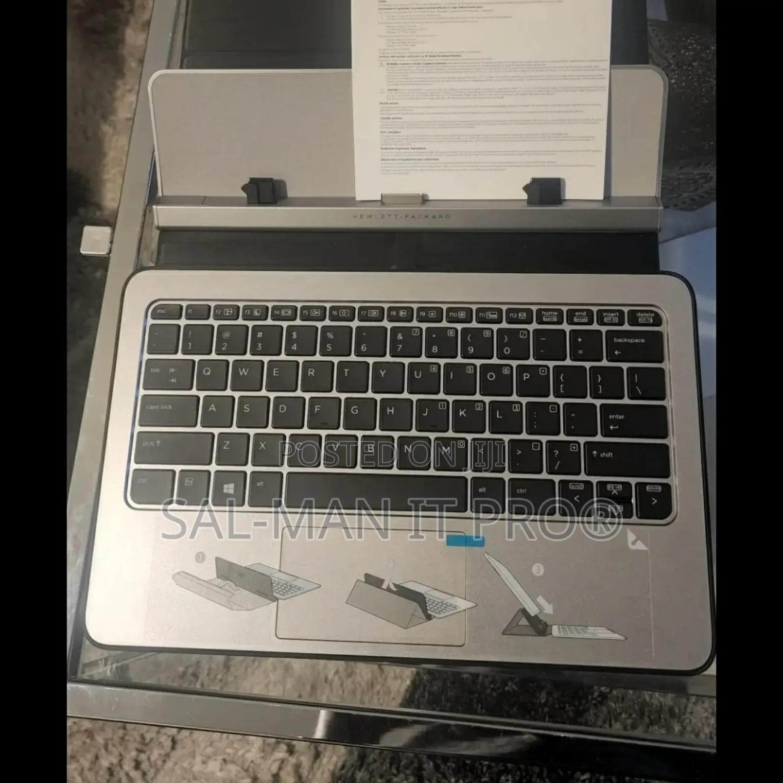 New Hp Elite X2 1011 G1 Complete Keyboard Docking