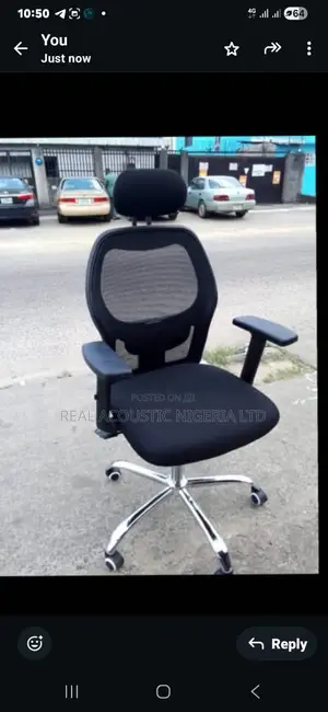 Ergonomic Mesh Office Chair With Headrest