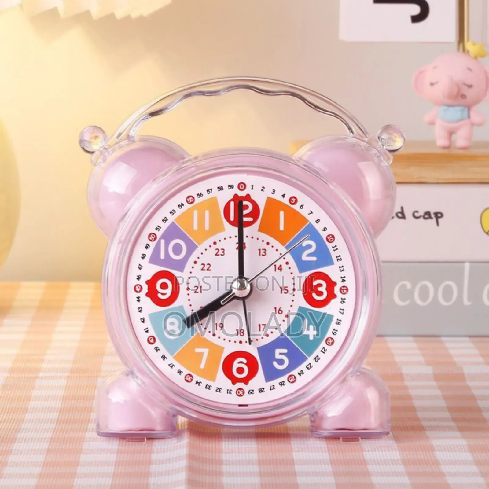 Decorative Digital Calendar Temperature Alarm Clock
