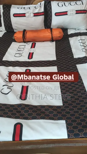 Bedsheets , Throw Pillow and Perfume
