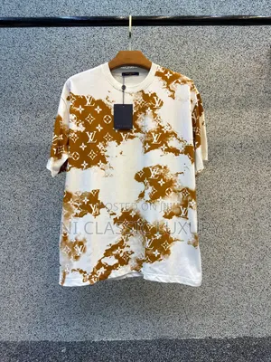 Pure Quality Luxury Men's Round Neck Louis Vuitton Well Banded Package
