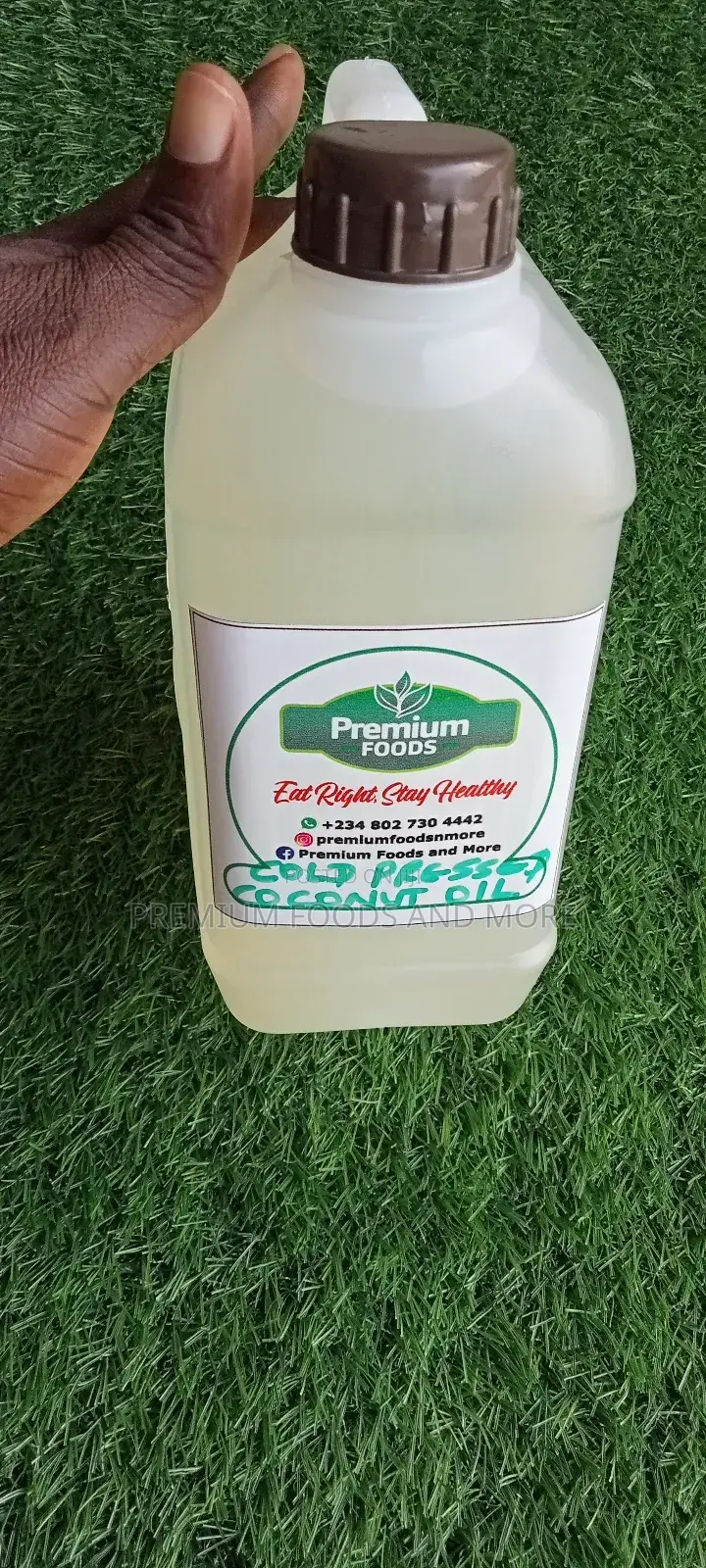 Coconut Oil Cold Pressed 2.5l