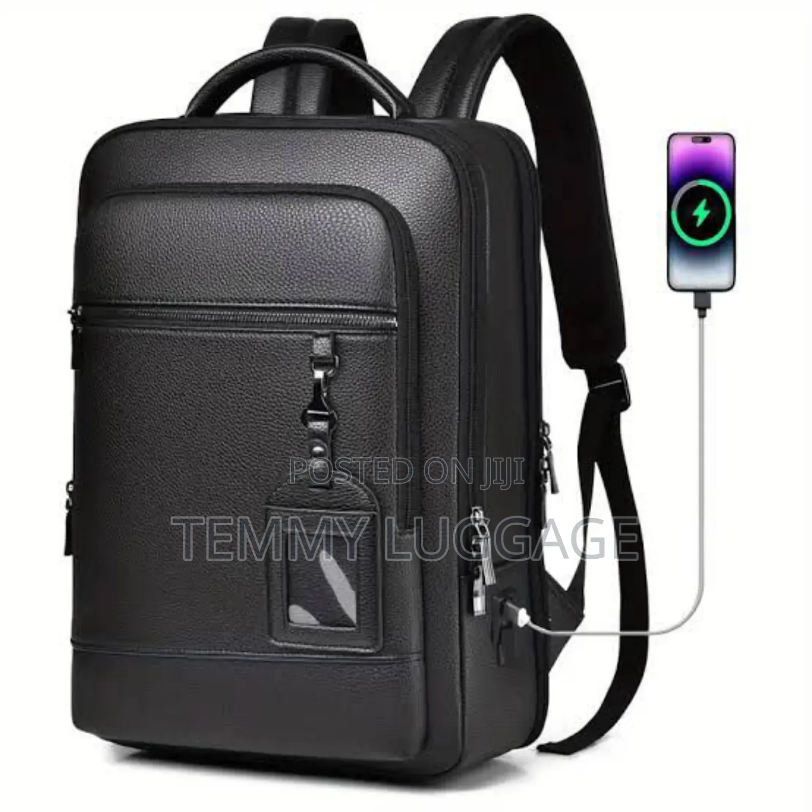 Men's Leather Backpack