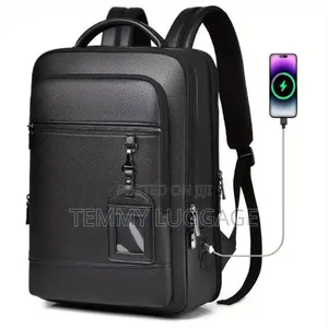 Men's Leather Backpack