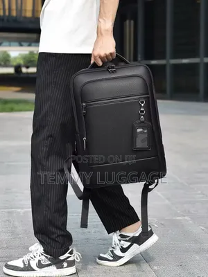 Men's Leather Backpack