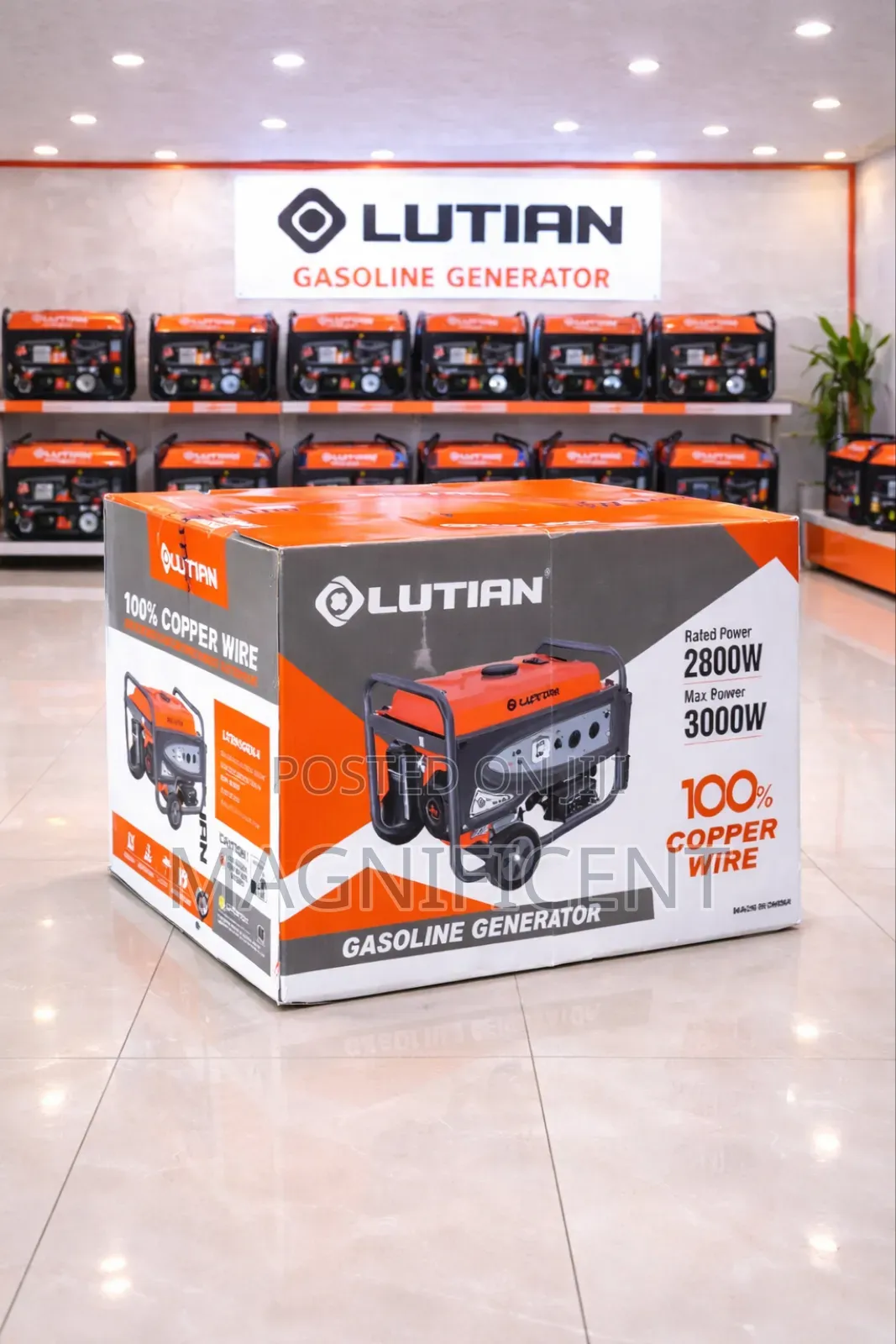 Lutian 4.5kva Generator – Strong Engine Long Lasting