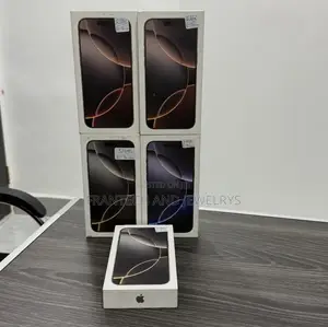 New Apple iPhone 16 Pro Max 256 GB Black