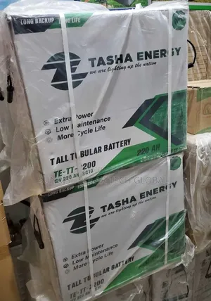 220ah 12v Tasha Energy Tubular Batteries