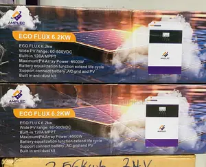 Amplec 6.2kva/24v Hybrid Solar Inverter With 120ah MPPT Controller