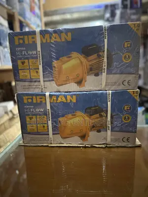 Firman 1hp Surface Water Pump – High Pressure, 100% Copper, Brand New