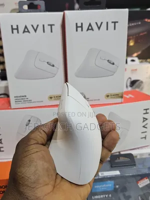 Havit Ms45wb Ergonomic Bluetooth Mouse Bionic Snail Design