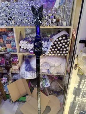 Long Wooden Black Walking Stick