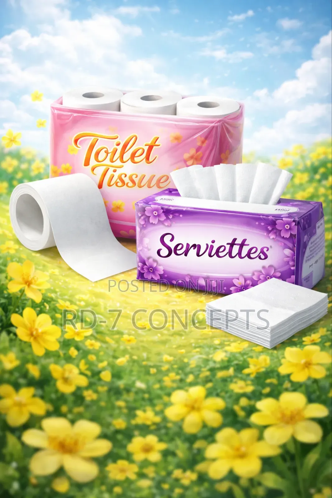 Serviette Tissue Paper Industry Setup