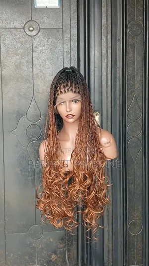 French Curls Braided Wig