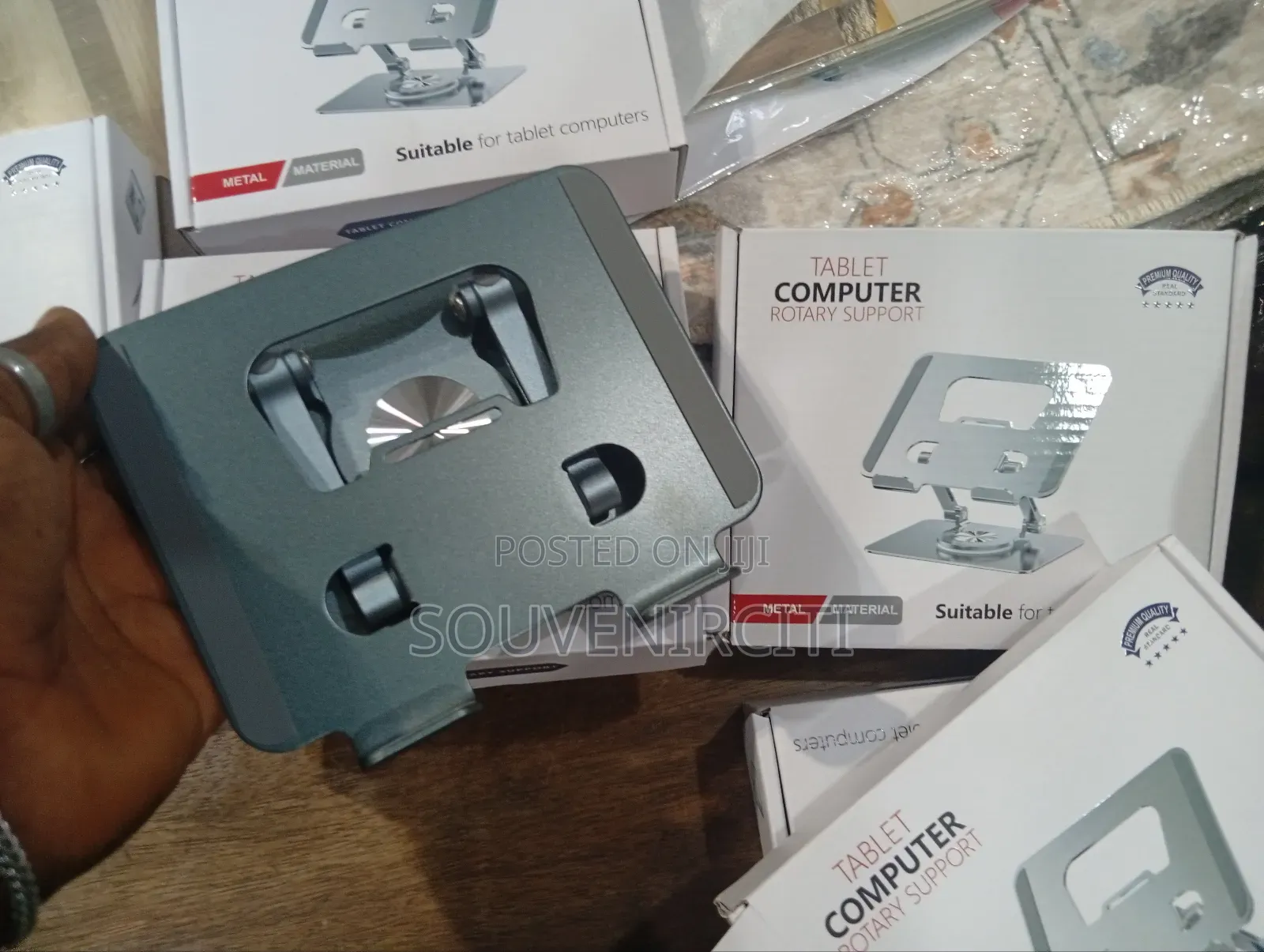 360 Steel Rotation Computer Tablet Stand