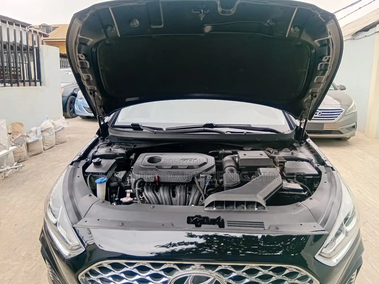 Hyundai Sonata Limited 2018 Black