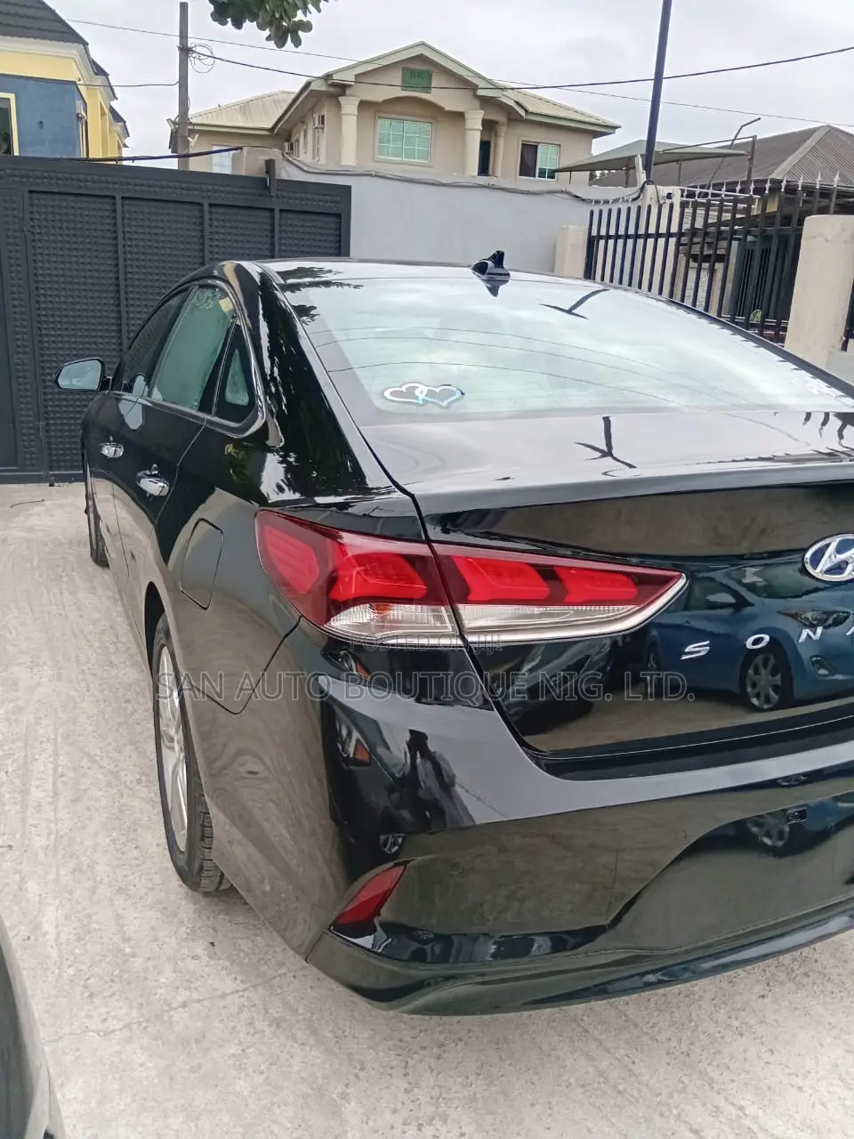 Hyundai Sonata Limited 2018 Black