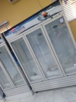 Polystar Triple Door Commercial Display Refrigerator –