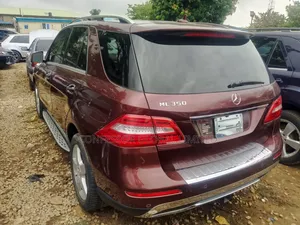 Mercedes-Benz M Class 2015 Red