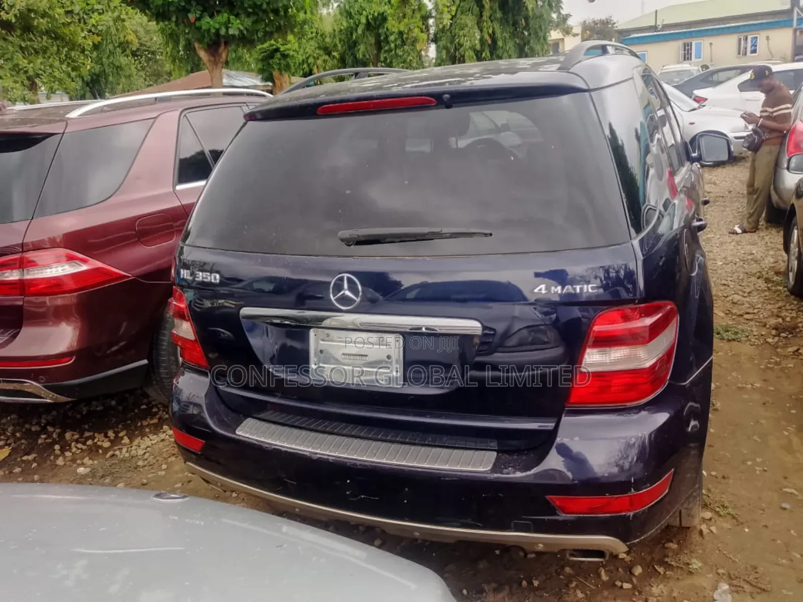 Mercedes-Benz M Class 2011 Blue