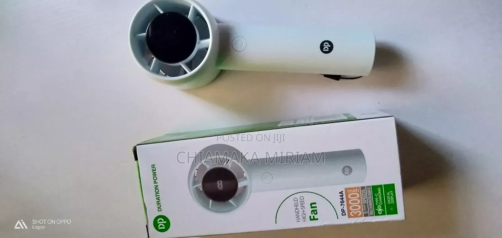 Rechargeable Handheld Fan
