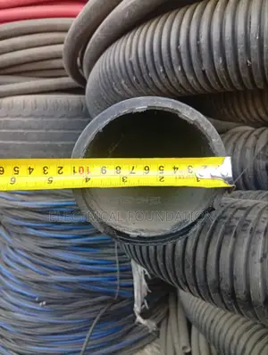 100m Flexible Conduit Black Double Coated