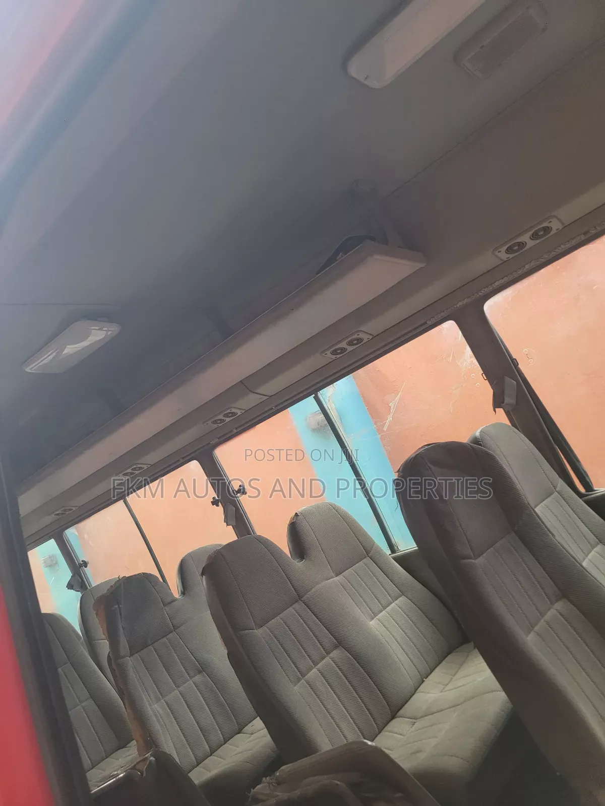 Toyota Coaster 2014 Red
