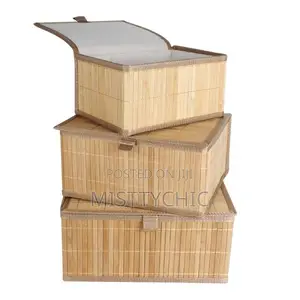 3 in 1 Bamboo Storage Set