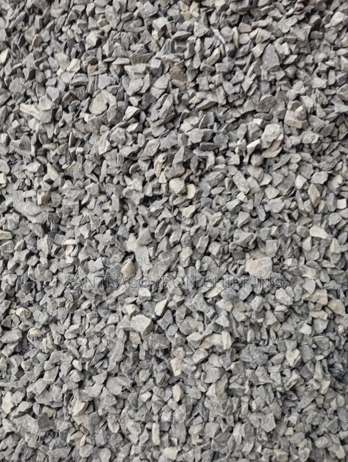 Iron Chippings and Granite Round Imo