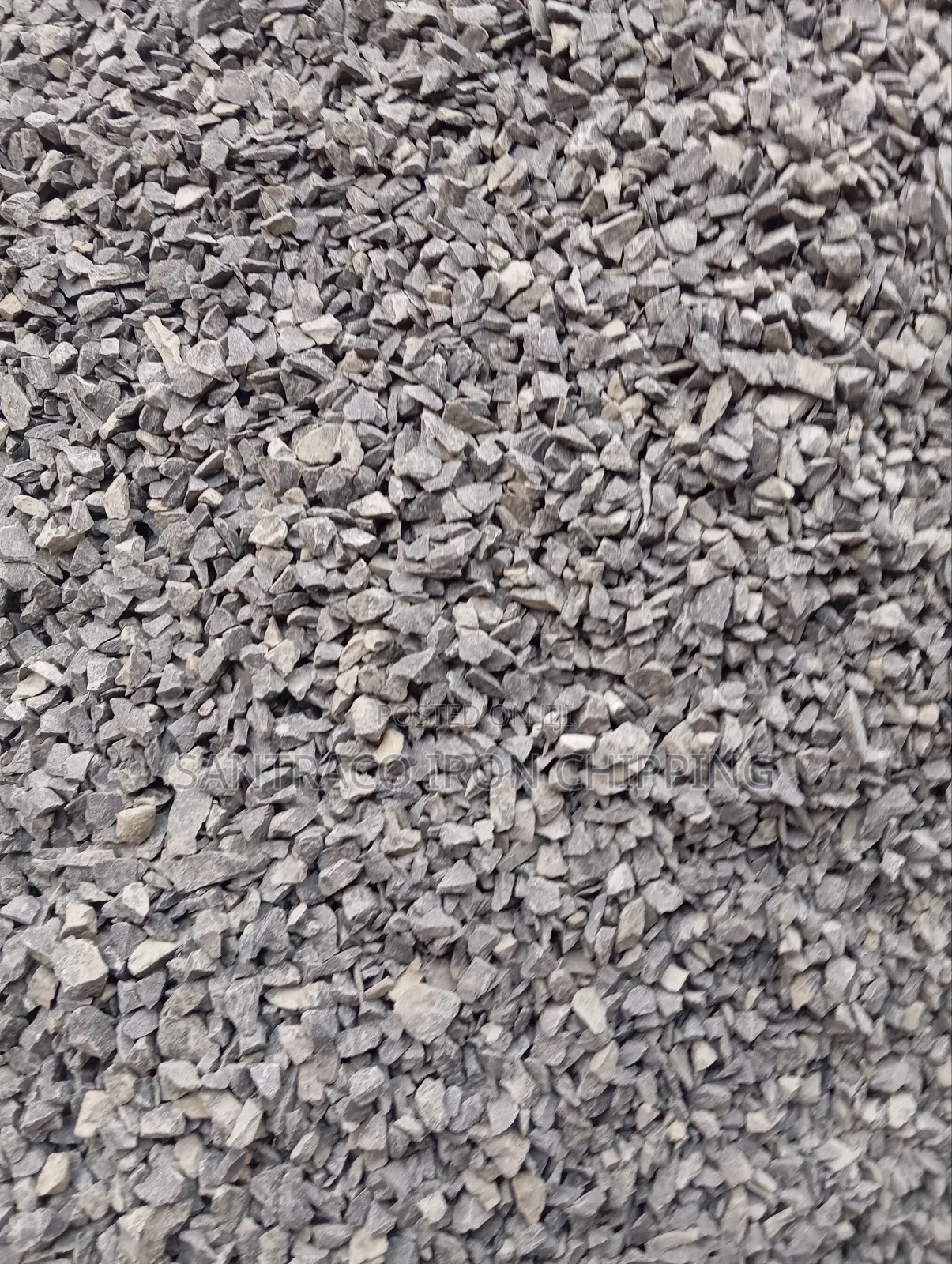 Iron Chippings and Granite Round Imo
