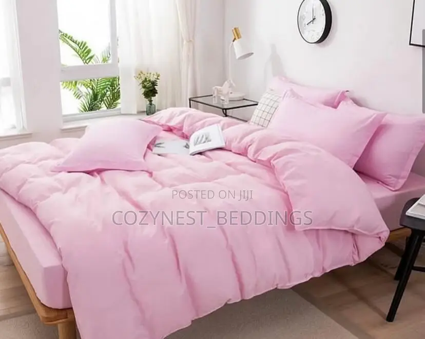 Premium Duvet Bedsheet Set With Pillowcases (6x6)