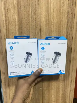 Anker Powerdrive 2 Alloy Car Charger.