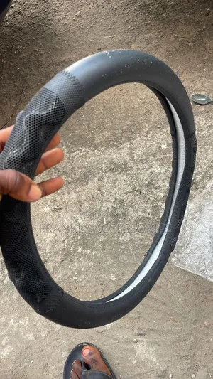 Black Steering Cover