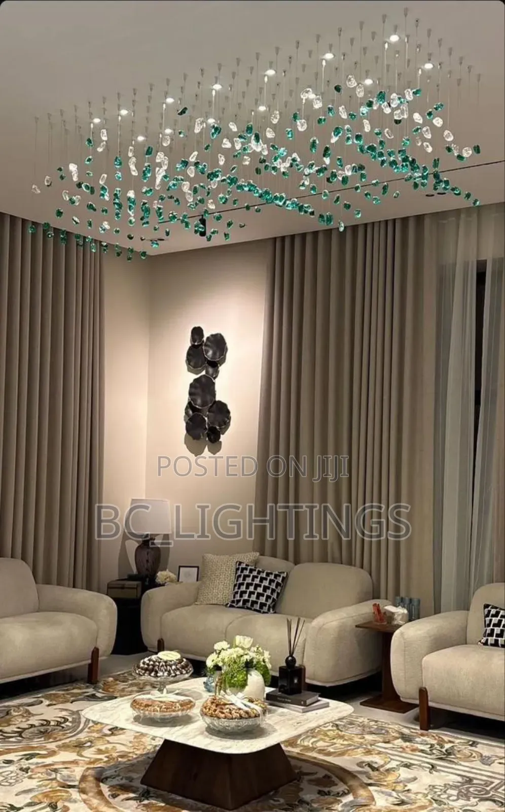Luxury Crystal Stone Lights