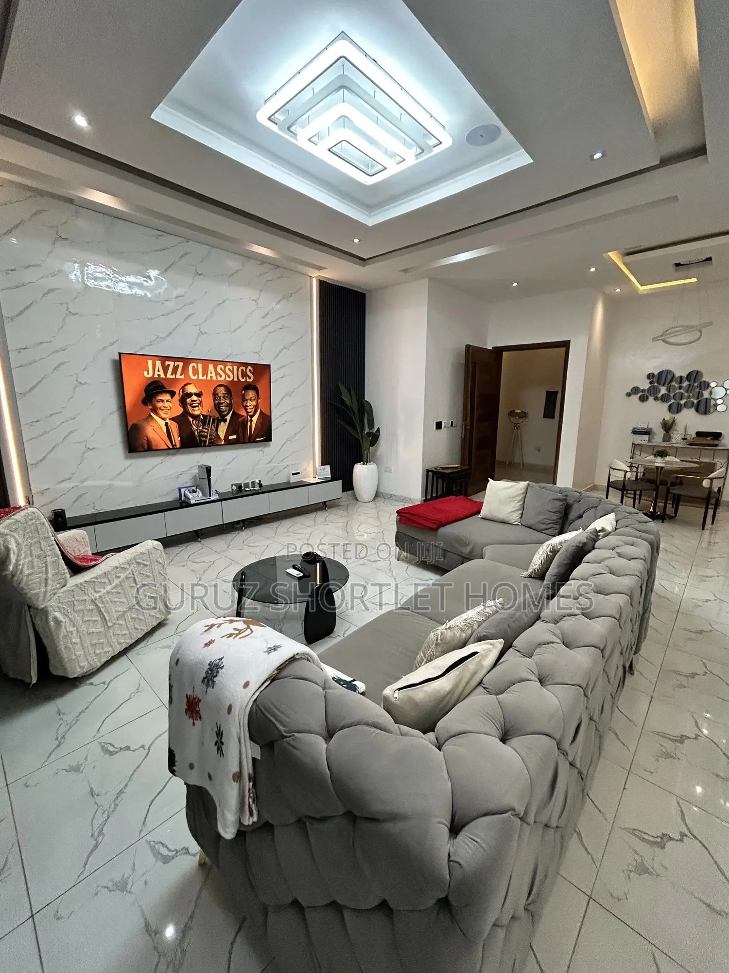 Smart Luxry Home in Ikeja Gra 3bed, Ps5, Pool, Wifi, 24/7 Pw