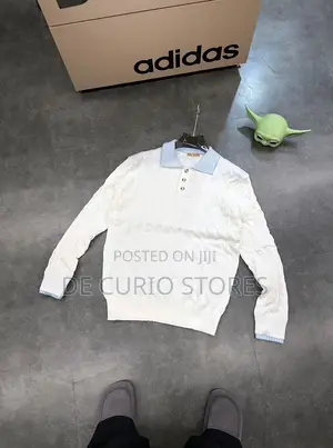New Knitted Colar Long Sleeve Sweatshirt